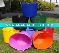 Wholesale Tubtrug buckets,garden buckets,plastic baby bath basin