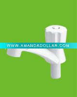 Plastic basin tap