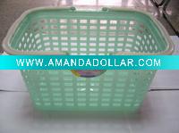 handle plastic basket