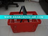 Plastic basket shopping basket
