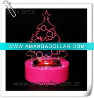 latest design solar color changing christmas led