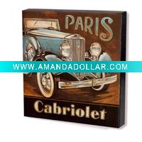 Wholesale 8.4" Cabriolet Paris Car Wooden Home Decor
