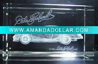 Wholesale car model 3d laser crystal