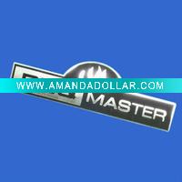 supply Customized Aluminum Car Nameplate
