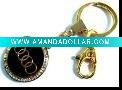 cute metal car key ring