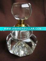 Wholesale elegant crystal car perfume bottle