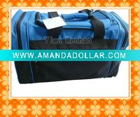 Wholesale promotion polyester sports travel luggage bag