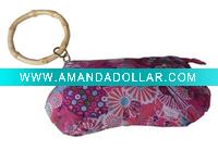 Wholesale Ladies Cotton Mini Cosmetic Bag