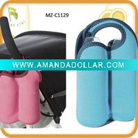 neoprene double bottle koozie