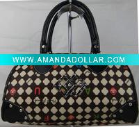 Wholesale stocklot mini PU handbag with good quality