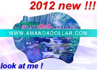 Wholesale factory customize 2012 new style pvc mouse pad