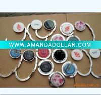 Wholesale handbag hanger/foldable handbag hook/purse hanger