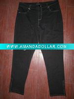 Wholesale lady's knitted jeans