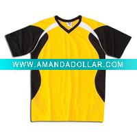 Wholesale 2011 the newest soccer kits,polyester soccer jersey,v-neck soccer shirt