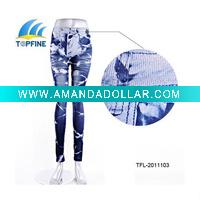 Wholesale sexy ladies leggings jeans fashion leggings