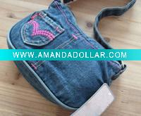 Wholesale denim jean handbag