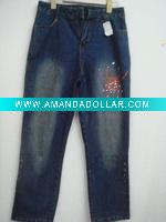 Wholesale LADIES' FASHION JEANS PANTS