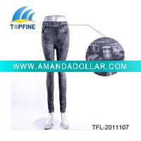 Wholesale 2011 fashion ladies leggings jeans capris leggings