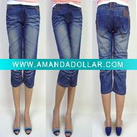 Wholesale spot women stock washed short pants