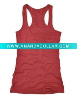 Wholesale bamboo & cotton lady T-shirt / ladies' top