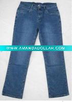 Wholesale Lady's blue jeans