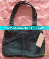 Wholesale denim jean handbag