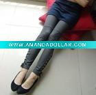 Wholesale Grey Stylish Leggings Tight Jeans Women Pants