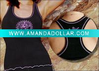Wholesale bamboo t-shirt/baboo clothing/woman's top/ yoga wear/yoga clothes