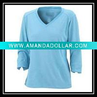 ladies cotton long T-Shirt