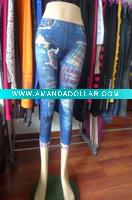 Wholesale fashionable women's jeans denim leggings,spendex, jeggings capris footless tights stretchy RK-Y-11-1