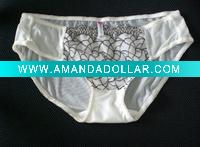 Wholesale 2011 100% cotton women briefs printed shorts