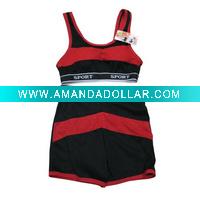 Wholesale Lot 300 Polyester Women Sports Wear(Bra & Shorts) New