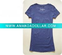 Wholesale Women's short sleeve printed t-shirt