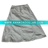 Wholesale 100% high quality ladies A-line skirt
