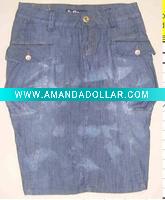 Lady jeans skirt