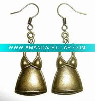 Wholesale Stylish vintage Pajamas skirt earrings
