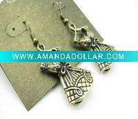Wholesale Fashion costume jewelry vintage lovely skirt dress earrings