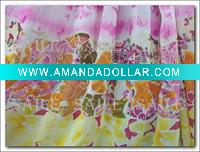 Wholesale fashion skirt fabric / printed chiffon