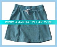 Wholesale little girl's uniform skirt