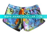 Wholesale Ladies' Short Pants 100%Cotton Stock Garments