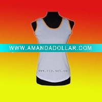 Wholesale sublimation lady vest(perspiration function Sports fabric)