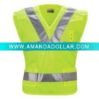 Reflective uniform vest
