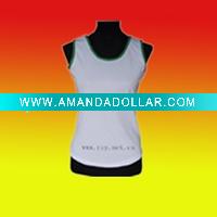Wholesale sublimation lady vest(perspiration function Sports fabric )