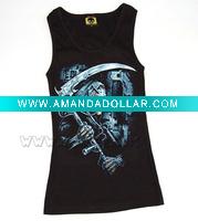 Wholesale women's fitting tank top rock tank top T-WX-012