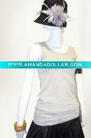 Ladies Yarn dyed tank top