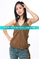 Wholesale 2011 Casual Ladies Tank Top and Vest YF-67058