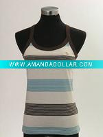 Lady's 100% Cotton Tank Top,Knitted