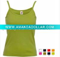 Wholesale cotton lady's tank top