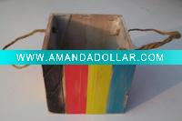 Wholesale wood flower pot
