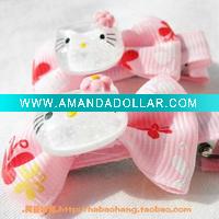 Wholesale HelloKitty Baby BB Child clip hairpin clip bow clip side clip